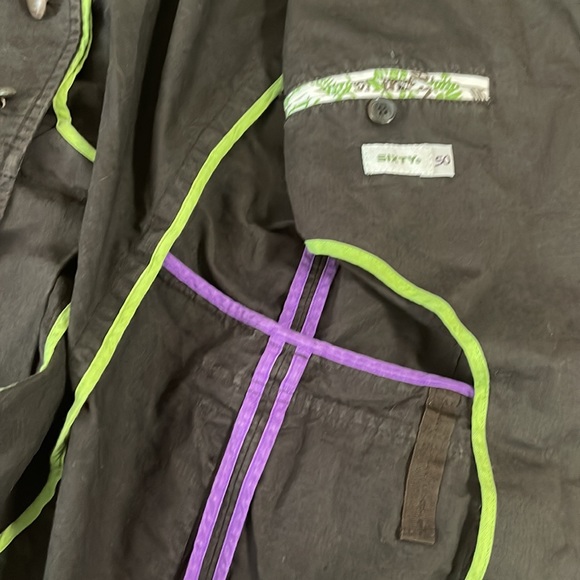 Sixty men’s military jacket brown distressed size European 50 small us 38 - Picture 9 of 9